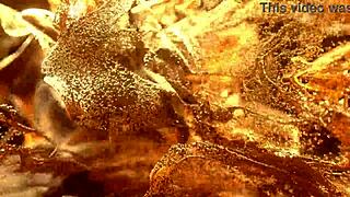 sofia ross flexes during interracial session