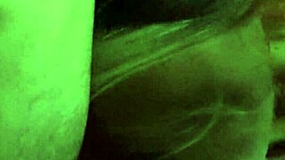 Mexican shemale prostitute gives first oral to straight soldier guy