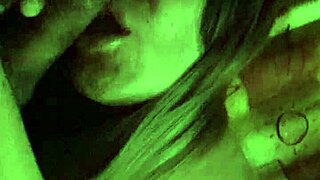 Mexican shemale prostitute gives first oral to straight soldier guy