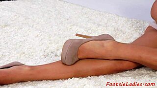 imagine her big tits bouncing while that footfetish babe takes it deep in the ass