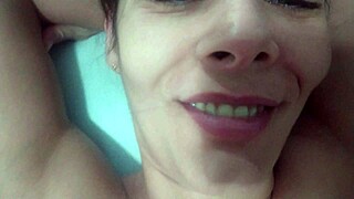 brazilian milf screams ripping clothes to fuck young stud creampie her shaved pussy hard