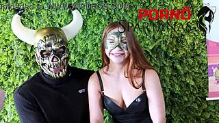 cintia mocks her cuckold hubby as bbc stretches her wet pussy rough and deep