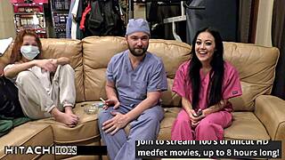 DONT MISS BLAIRE CELESTE CUMMING ON CLOCK AS NURSE!