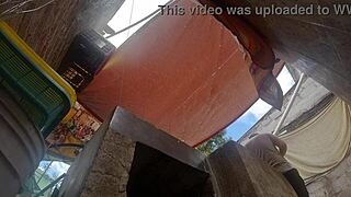 Creepy Bro Films Campesina Latina's Skirt Upskirt Voyeur Fetish!