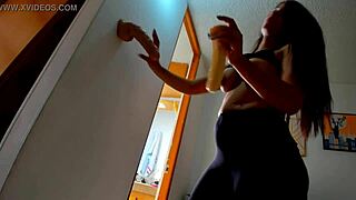 hottest latina takes monster cock deep in her big juicy ass!!