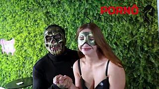 cintia mocks her cuckold hubby as bbc stretches her wet pussy rough and deep