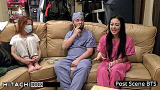 DONT MISS BLAIRE CELESTE CUMMING ON CLOCK AS NURSE!