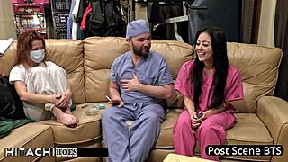DONT MISS BLAIRE CELESTE CUMMING ON CLOCK AS NURSE!
