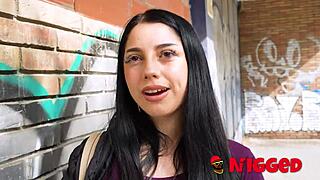 i dare roma amor to fuck homeless black guy with monster cock ripping clothes