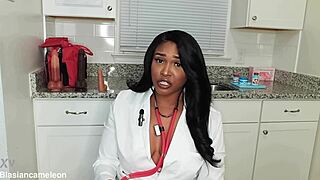 nurse LALA gives JOI to horny patient