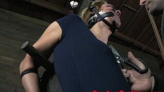 A submissive tattooed milf endures her whipping session