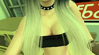 POV goth babe spreads legs wide for rough party sex pounding in sims 4 style!