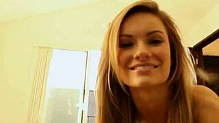 gamer teen's tight shaved pussy sparks wild emotional striptease urges