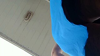 should i keep filming my stepmom cleaning sidewalk publicly in see-through maid outfit?