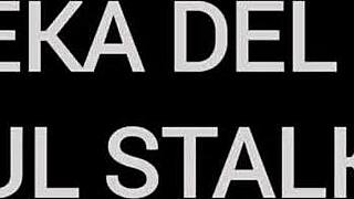 Jureka del mar's face flushes red in toilet after brutal ass fisting and cock milk spew