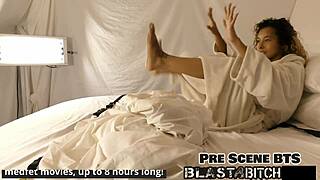 kalani luana gulps doctor's dick twice then spreads shaved pussy for pov missionary pounding