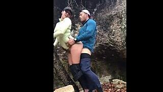 after morning jog indonesian babe craves outdoor pounding session