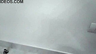Amateur wife shows off her big ass to her husband