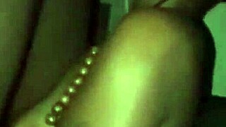Ebony chick delivers a SLOPPY BLOWJOB to her boyfriend in a steamy encounter.