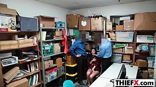 Taking His Monster Cock Frees This Punished Office Gal From Her Fate