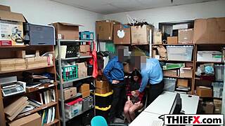 Taking His Monster Cock Frees This Punished Office Gal From Her Fate