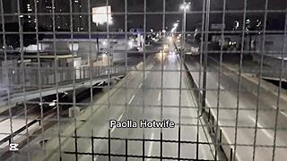 i'm bent over on br 153 highway fucking nonstop as drivers watch paolla hotwife scream