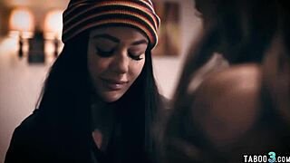 paige owens pounds whitney wright's trimmed pussy with huge blue dildo