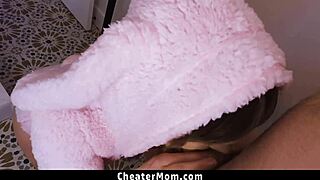 Sexy egg hunt turns wild with my horny stepmommy cheating hard 😈🥚