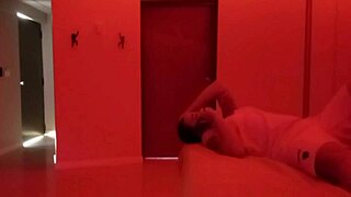 colombian latina michel strips hot then licks ass before pussy masturbation