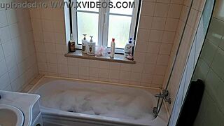 latina wife calls handyman for hot tub fix then bends for doggy fuck