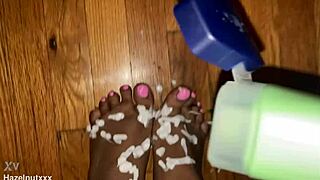 wanna taste my toes shoved deep in your mouth?