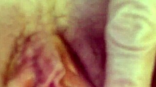 Granny's pussy stays dripping wet for that creampie