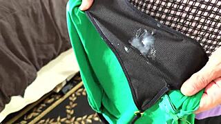 my big ass wife cheats and comes home with panties soaked in cum