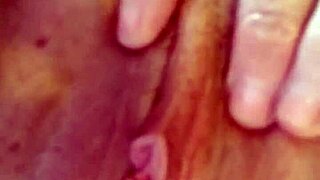 Granny's pussy stays dripping wet for that creampie