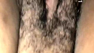 step daddy's huge cock stretches her tight pussy in the dorm room first time.