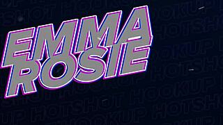 Petite fuck doll Emma Rosie takes big cock in her tight rear