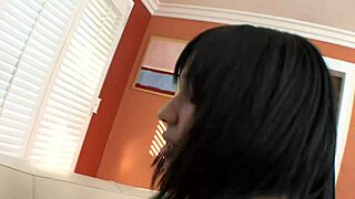 that young petite latina's hairy cunt tastes amazing on my tongue as she swallows