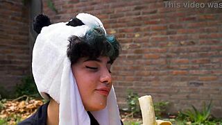 Lara Pukes In Outdoor Food Vomit Fetish Picnic Full Movie