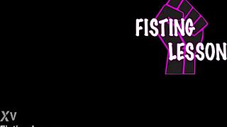 whoa syren de mer's wrecked ass takes double anal fisting with huge gapes buttrose and real squirting orgasms in lesson 27 😲💦