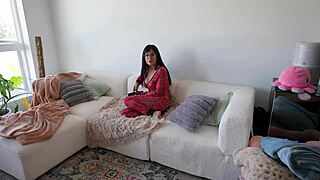 Hot Goth BFF Sucks Cock Deep Then Rides Raw To Orgasm - Effycutie!