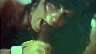 Vintage Interracial Taboo: British Black Cock Fills Hairy Beaver in London