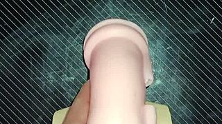 trio kissy y dolly start with sloppy blowjobs then switch to hot tits fuck creampie finish
