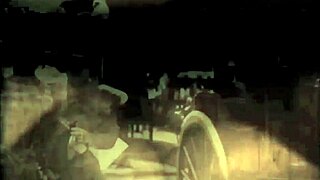 Vintage Interracial Taboo: British Black Cock Fills Hairy Beaver in London