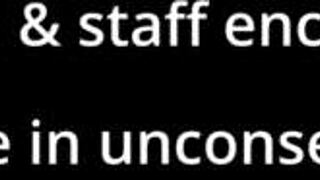 Examine My Massive Hooters Nurse Aria Nicole Teases Patient with Latex Gloves and Toys!