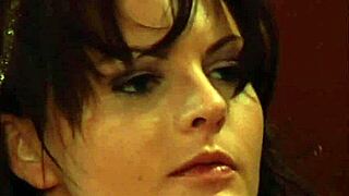 what if busty lesbian slave bound in bdsm straps her madame's pussy with huge strapon dominance?