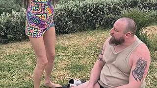 chris turns our holiday toilet into a wet swinging fuck spot for the group
