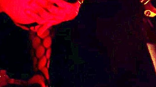 She mounts the anal fuck machine for deep penetration