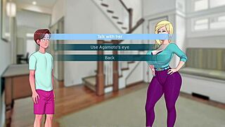 bbw mommy teacher with huge tits gets wild in sexnote parody part 6 classroom chaos