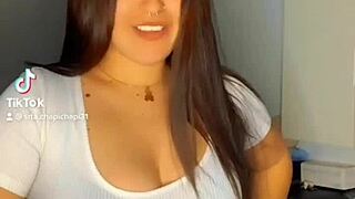 Crossdresser dances in see-through panties