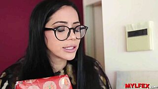 mylfex - sweet spanish milf confronted by boy of the house in tense encounter